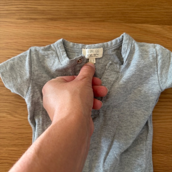 The Simple Folk henley bodysuit - Picture 2 of 2